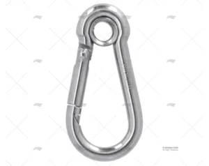 MOSQUETON INOX-316 CON OJAL 04x40mm