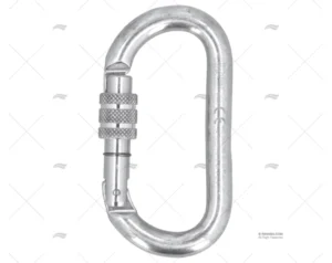 MOSQUETON KN22 UIAA L OVAL KEY LOCK