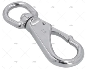 MOSQUETON RAPIDO ANILLA INOX 3