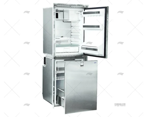 NEVERA Y CONGE.220L CRUISE COMBI INOX ISOTHERM