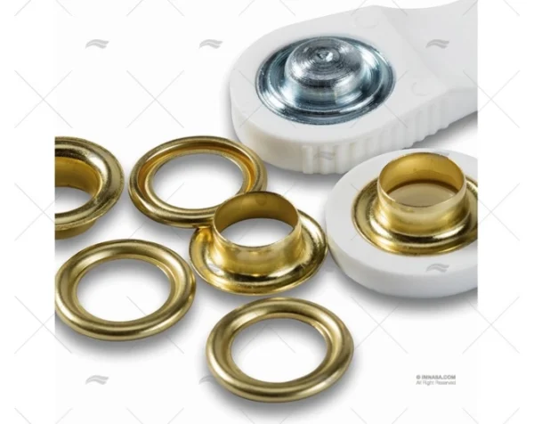 OJAL SURTIDO LATON DORADO 11mm (15) PRYM