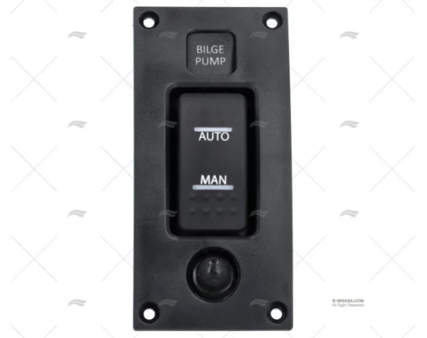 PANEL INT. ON-OFF-ON 12/24V 20A 114x58x5