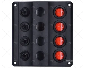 PANEL INTERRUPTOR 12V LED INDICADOR