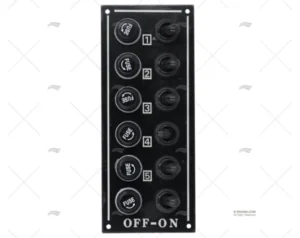 PANEL INTERRUPTOR 6 FUSIBLES