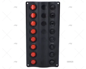 PANEL INTERRUPTOR 8P 12V 107x210