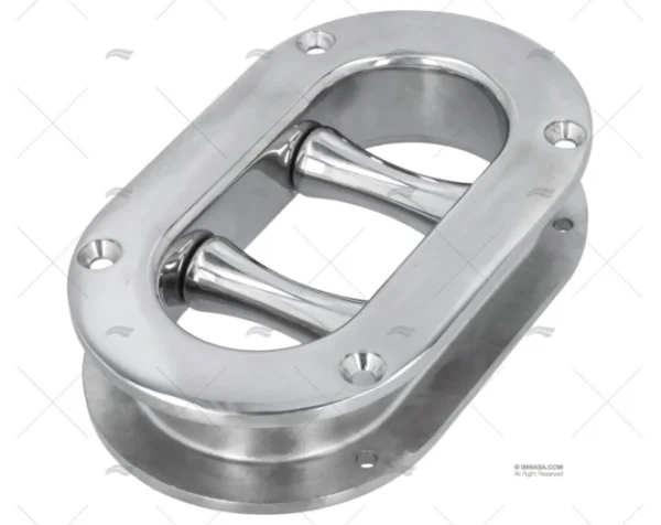 PASACABOS RECTANGULAR RODILLOS 241x146mm