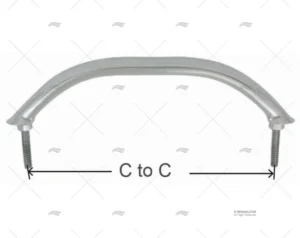PASAMANOS 406.8mm INOX SS 316 MARINE TOWN