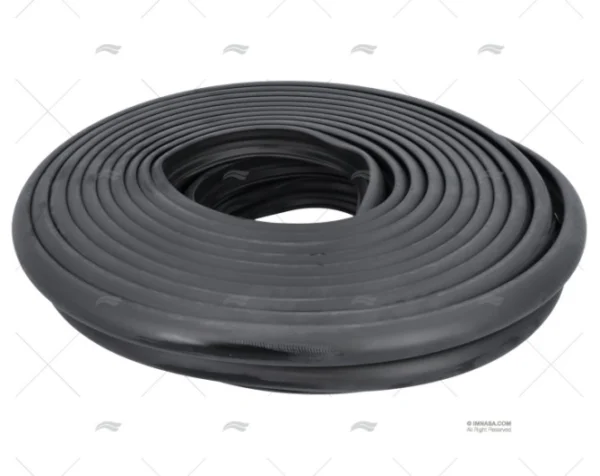 PERFIL PVC RADIAL R 30 NEGRO 24m TESSILMARE