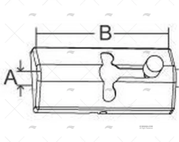 PESTILLO INOX 316 MARINE TOWN