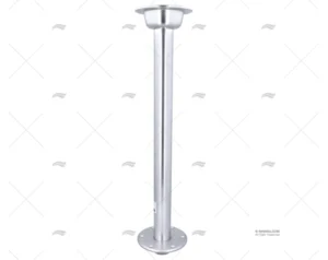 PIE MESA ALUM.ANODI 760mm C/BASE ALUM. IMNASA