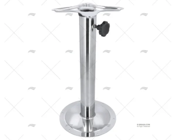 PIE MESA INOX 450-650mm BASE 230mm