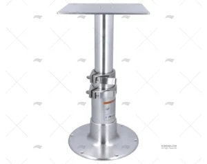 PIE MESA TRIPLEX ALU BRILLANTE C/ABRAZ. IMNASA