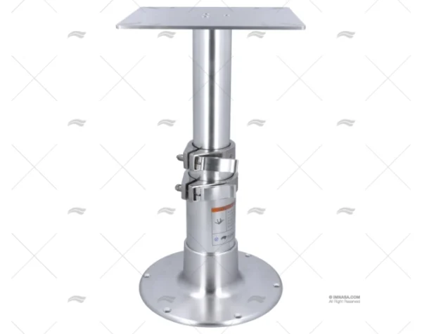 PIE MESA TRIPLEX ALU BRILLANTE C/ABRAZ. IMNASA