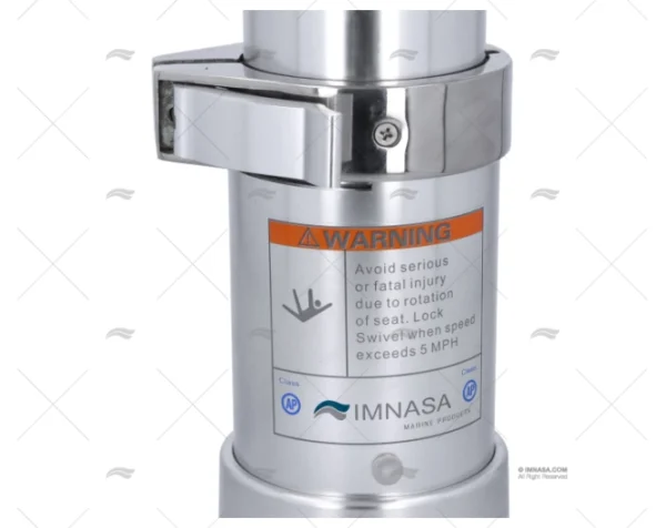 PIE MESA TRIPLEX ALU BRILLANTE C/ABRAZ. IMNASA