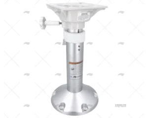 PIE SILLA ALUM.ANODI 430-635mm C/BASE SU IMNASA