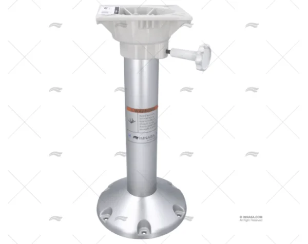 PIE SILLA ALUM.ANODI 480mm C/BASE SU