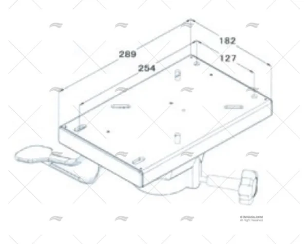 PIE SUELTO MAN BASE 228 300-400mm+BASE C IMNASA