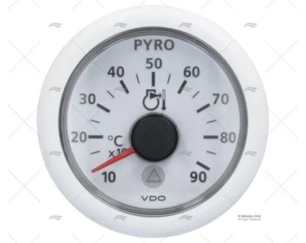 PIROMETRO VLB 12/24V 900ºC 52mm