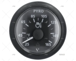 PIROMETRO VLN 12/24V 1650ºF 52mm