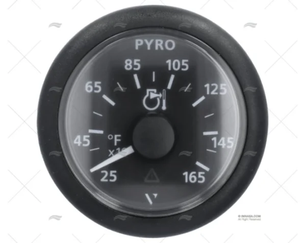 PIROMETRO VLN 12/24V 1650ºF 52mm