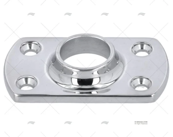 PLATINA BALCON RECT INOX 90º A SOLDAR 22