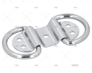 PLATINA C/ANILLA INOX SS 304 76X32mm