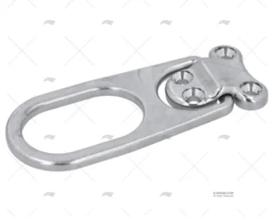 PLATINA C/ANILLA LARGO INOX SS 316 51X51