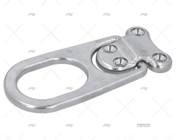 PLATINA C/ANILLA LARGO INOX SS 316 78X78