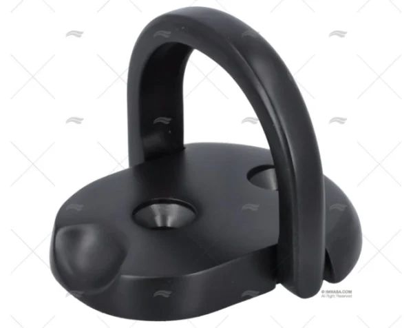 PLATINA C/ANILLA SIMPLE NEGRO INOX 316 MARINE TOWN