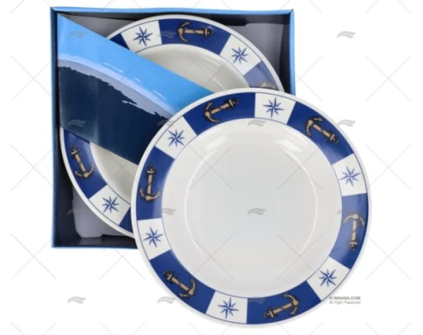 PLATO HONDO MELAMINA 6pcs