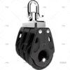 POLEA CONTROL 40mm TRIPLE NEGRA LEWMAR