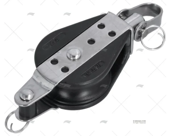 POLEA SIMPLE C/ARRAIGO 10mm GIRATORIA VIADANA