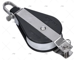 POLEA SIMPLE C/GRILLETE Y ARRAIGO 12mm VIADANA