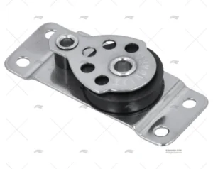 POLEA SIMPLE PLANA CUBIERTA 6mm VIADANA