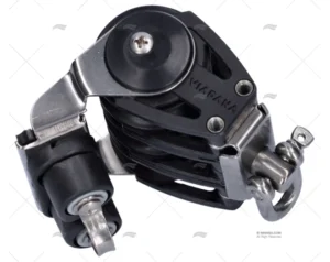 POLEA TRIPLE 10mm C/MORDAZA VIADANA