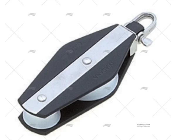 POLEA VIOLIN FIJO C/GRILLETE 12mm VIADANA