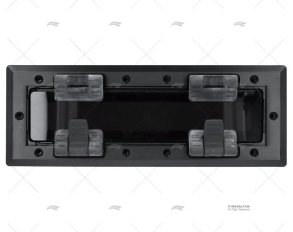 PORTILLO FLUSH MITER 115x322mm NEGRO LEWMAR