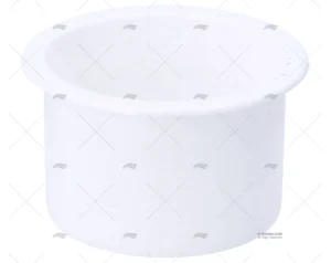 POSAVASO EMPOTRABLE ABS 2" X 3" BLANCO