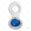 PULSADOR MOLINETE PIE BLANCO GOMA R WASC MZ ELECTRONICS
