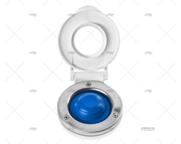 PULSADOR MOLINETE PIE BLANCO GOMA R WASC MZ ELECTRONICS