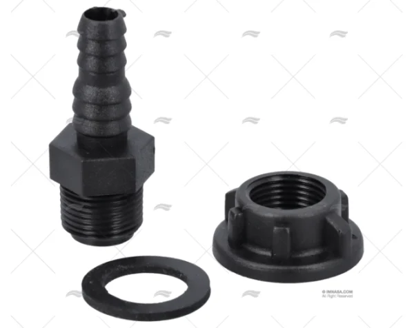 RACORD 3/8 PVC DEPOSITO TUBO D. 10/12