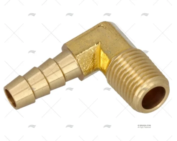 RACORD CODO LATON 1/4'x5/16' NPT