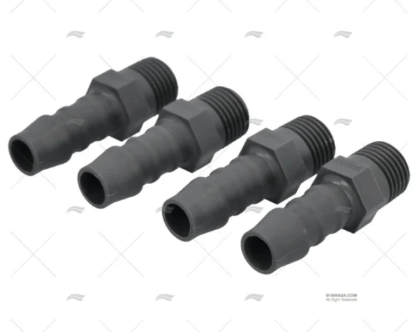 RACORD R1/4" CONEX 10mm PL (4u) NORMA