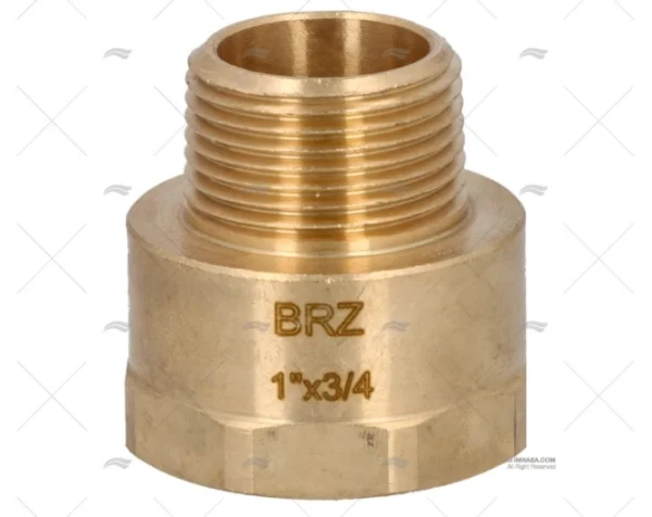 REDUCCION BRONCE 1" - 3/4" GUIDI
