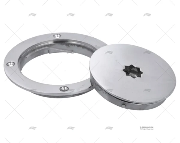 REGISTRO INOX 142mm DIAMETRO