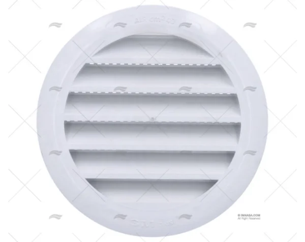 REJILLA AIRE BLANCA 120mm REDONDA