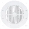 REJILLA AIRE PVC 100MM REDONDA BLANCA