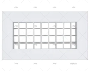 REJILLA AIRE PVC 180x 80MM BLANCA THERMOWELL
