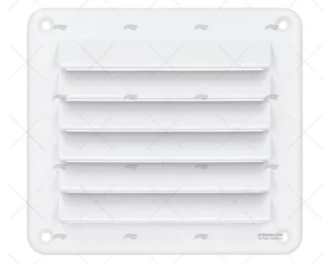 REJILLA PLASTICO BLANCA 140mm