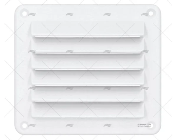 REJILLA PLASTICO BLANCA 140mm